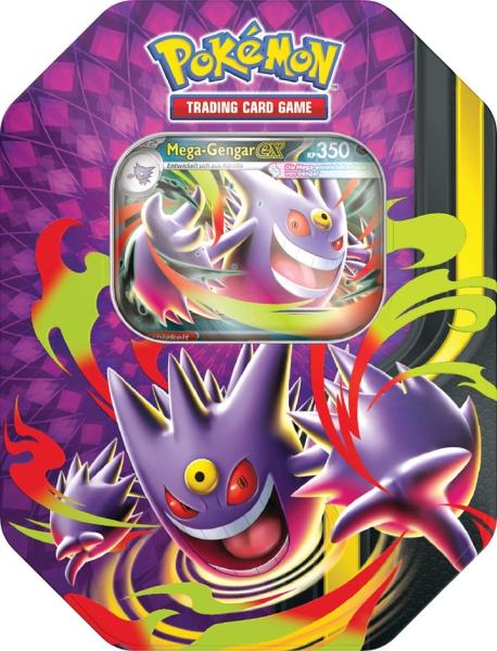 Pokémon Cards Tin Box # 128 Mega-Gengar EX DE